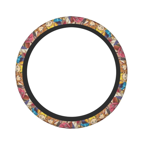 The Legend Of Zelda Elastic Steering Wheel Cover Stylish Neoprene Decorative Car Accessories for Universal Auto