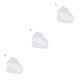 thumbnail image 4 of Inteprter Cubierta de zapatos Protector de zapatos impermeable de silicona Cubrezapatos antideslizantes resistentes al desgaste, blanco, L Type1 NO1, 4 of 6