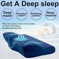 thumbnail image 4 of Contour Memory Foam Cervical Pillow Orthopedic Neck Pain Pillow Sleeper Pillow Neck Head Back Support, 4 of 5