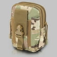 thumbnail image 2 of Tignapoo Sac Banane Léger Unisexe pour Extérieur - Support de Téléphone Multifonctionnel Imperméable et Respirant pour la Course, l'Escalade, la Pêche et le Cyclisme - Design Camouflage CP (Sac de Téléphone A50#), 2 of 7