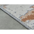 thumbnail image 7 of Amazing Rugs, LLC. "Zara Contemporary" Washable Super Soft Area Rug with Abstract Design Gray/Brown/Rust 3' x 5' Abstract 0.76 - 1 inch Stain, 7 of 7