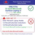 thumbnail image 4 of mCover Hard Shell Case for 2019 15-inch Microsoft Surface Laptop 3 Computer (Released After Oct. 2019) - Black, 4 of 5