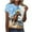 YQ1_Multicolor, variant on VKOYWKM Dressy Horse Racing Shirts for Women Casual Short Sleeve Summer T Shirts Trendy Horse Graphic Tees Loose Fit Crew Neck Plus Size T-Shirts Tops