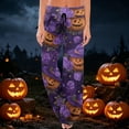 thumbnail image 7 of Halloween Pajamas Women Halloweens Yoga Pajamas Comfy Stretch Drawstring Pajamas Sleepwear Matching Pajamas Halloween Christmas Gifts, 7 of 7