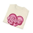 thumbnail image 5 of Love Heart, Gildan Unisex Softstyle T-Shirt, Retro Heart Graphic Tee, S-3XL, 5 of 6