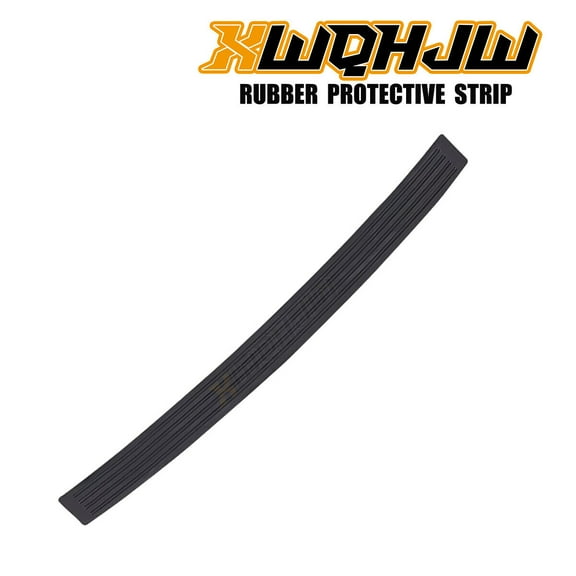 Rear Bumper Guard Rubber Protector Trim Cover Scuff Car Trunk Protectors