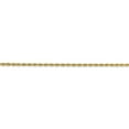 thumbnail image 6 of Auriga Fine Jewelry 14K Yellow Gold 1.5 mm Diamond-cut Rope Chain Necklace for Women 24", 6 of 6