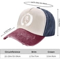 thumbnail image 4 of Japanese Kanji Character Ronin Baseball Cap - Vintage Trucker Hat, 4 of 7