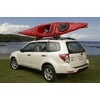 malone downloader folding j-style universal car rack kayak carrier with bow and stern lines