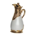 thumbnail image 1 of Langgg Carafe à Café Pichet Isolant Distributeur de Boissons en Verre Robuste Résistant à la Chaleur Bouilloire Isolée Thé Blanc 20x32cm, 1 of 6