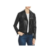 Bagatelle Womens Faux Leather Spring Motorcycle Jacket