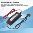 thumbnail image 3 of AC DC Lithium Battery Charger, Overload Protection Compact Waterproof Aluminum Alloy Lithium Battery Charger 12V 14.6V 20A  for LiMn2O4 US Plug, 3 of 7