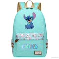 thumbnail image 1 of Disney Stitch-mochila escolar de lona, bolso de hombro para ordenador portátil, Mochilas deportivas, regalo de cumpleaños, 1 of 1
