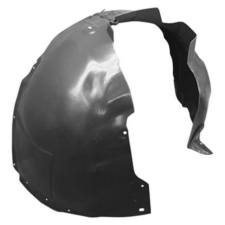 Right Hand Front Fender Inner Panel for 2010-2019 Buick Lacrosse, Matte Black