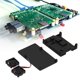 thumbnail image 5 of Para Raspberry Pi 4 Armor Case Caja De Aleación De Aluminio Con Ventiladores Dobles Para Pi 4 Disipador De Calor Dual-Fan Disipación Rápida Para Raspberry Pi 4 Caja De Metal Moyic TO003235-00, 5 of 7
