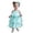Blue, variant on Toddler Girls' Dresses Formal With Vest Skirt Elegant Childrens Gown For Girls Formal Dress Size 3-4T