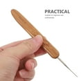 thumbnail image 2 of hekezhi 3pcs Dreadlock Crochet Hook Set Bamboo Handle Loc Needle Hair Dreads Crochet Needle Interlocking Tool for Locs Braid Craft, 2 of 5