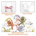 thumbnail image 6 of Kll 48" Christmas Tree Skirt Cartoon Monkey Xmas Tree Skirts Mat For New Year Xmas Holiday Party Indoor Outdoor Home Decoration, 6 of 9