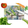 thumbnail image 2 of Caroline's Treasures Safe Harbour Sailboats Glass Cutting Board Large, 2 of 2