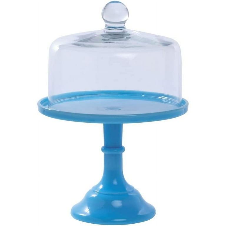 9 inch Crystal Looking Flat Tray and Dome Lid - 60 Pack (370007)