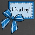 thumbnail image 2 of CafePress - Its A Boy! Maternity T Shirt - Maternity Dark T-Shirt, 2 of 3