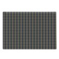 thumbnail image 1 of Abstract Cutting Board, Pattern with Interlacing Lines Knots Modern Twisted Tangled Design, Decorative Tempered Glass Cutting and Serving Board, Large Size, Dark Blue Marigold White, by Ambesonne, 1 of 1