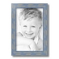 thumbnail image 2 of ArtToFrames 8.5x14 Inch Blue Picture Frame, This Blue Wood Poster Frame is Great for Your Art or Photos, Comes with Regular Glass (4377), 2 of 8