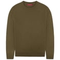 thumbnail image 7 of Socal Look Men's Sweater Crew Neck Long Sleeve Acrylic Pullover Olive Green, 2XL, 7 of 7