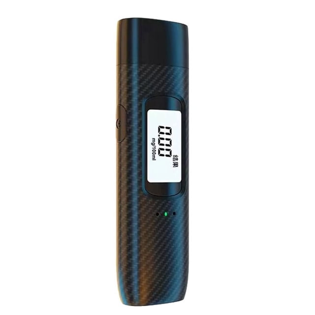 Non- Alcohol Tester Portable Alcometer Breathalyzer with LCD Display Voice Broadcast Alcohol Detector