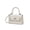 Beige, variant on Genuine Leather Women's Bag Cowhide Crocodile-Embossed Handbag Purse Crossbody Bag Small