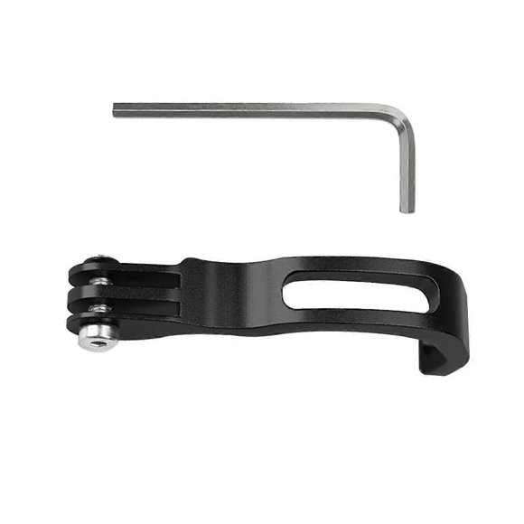 Bicycle Front Light Bracket for Folding Bike Road Folding Bicycle Camera for Light Holder Base Blac