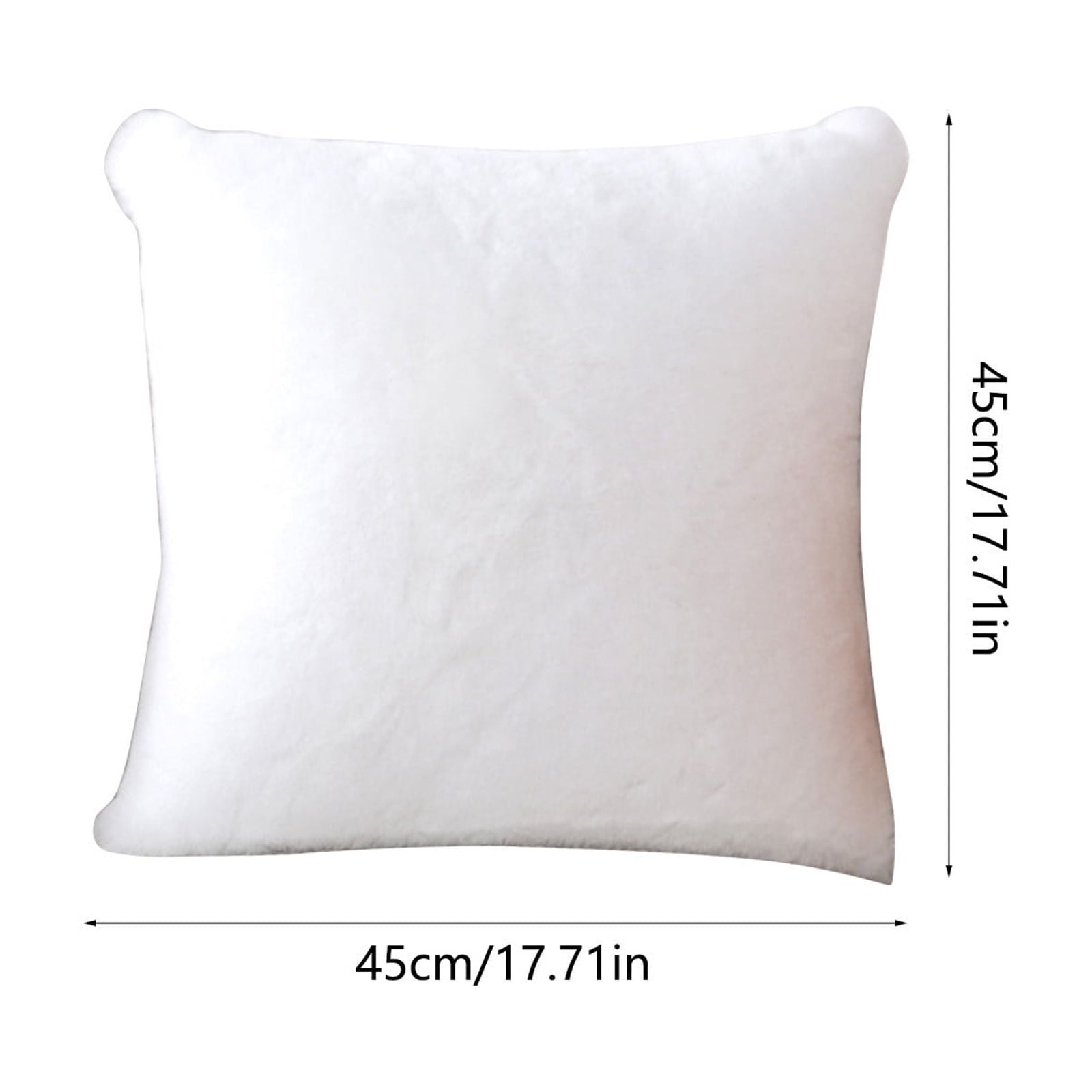 XYAIYT Soft Polyester Decorative Throw Pillow for Couch,Living Room,Bedroom Outdoor Spaces Machine Washable,Elegant Design,Perfect for Year Round Home Decor and Relaxed(White)
