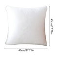 thumbnail image 3 of YIMWNYI 17.7x17.7 In Couch Christmas Pillow Case, Decorative Throw Pillow, Home Decor for Living Room, Bedroom, Outdoor Cushion, Summer Pillow Cover, Polyester Material, 3 of 6