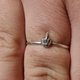 thumbnail image 5 of BEMS-Anillo de diamantes de imitación turquesa para mujer, 1 pieza, talla 6, 5 of 5