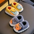 thumbnail image 4 of KEXE Kids House Slippers Little Girl Slippers Warm Slippers For Girls Boys Kids Toddlers Winter Indoor House Home Shoes 3.5-4 Years, 4 of 4