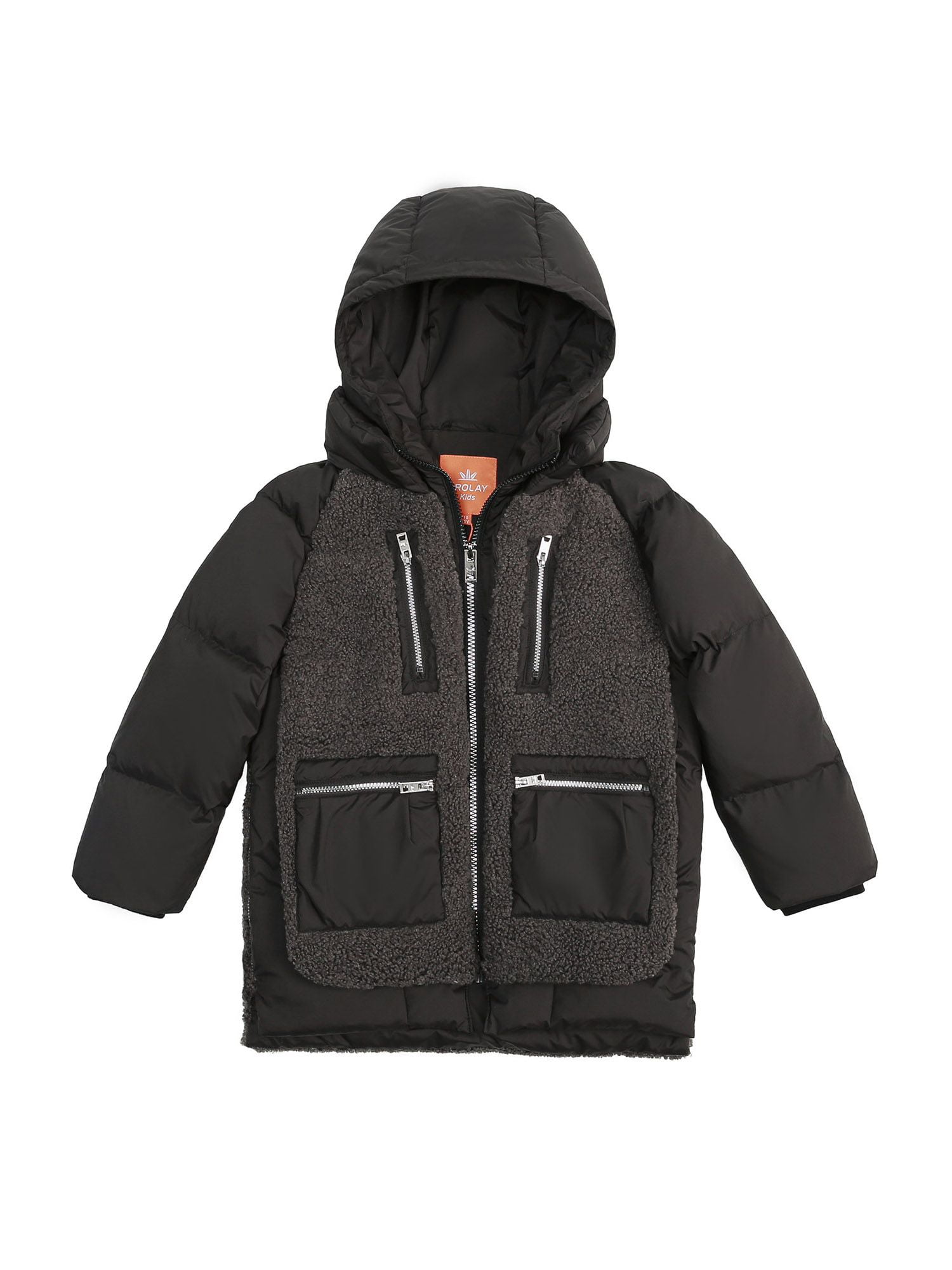 Orolay Children Hooded Down Jacket Girls Packable Puffer Jacket Boys Winter Jackets Warm Parka