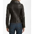 thumbnail image 2 of Women's Textured Leather Jacket rt7895, 2 of 3
