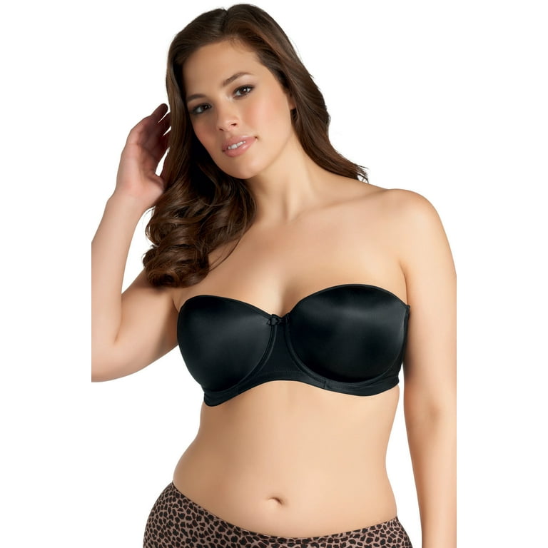 Elomi Smoothing Underwire Foam Molded Strapless Bra, Nude, 40DD 