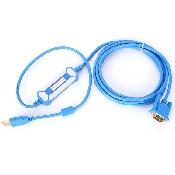 Mavis Laven 3meter PLC Programming Cable for CQM1H/CPM2C Series PLC Blue