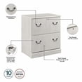 thumbnail image 3 of Pemberly Row 2 Drawer Lateral File Cabinet in Linen White Oak - Engineered Wood, 3 of 7