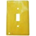 thumbnail image 2 of Aquila Art Glass WP2003-1GS Amber Swirl 1 Gang Switch, 2 of 2