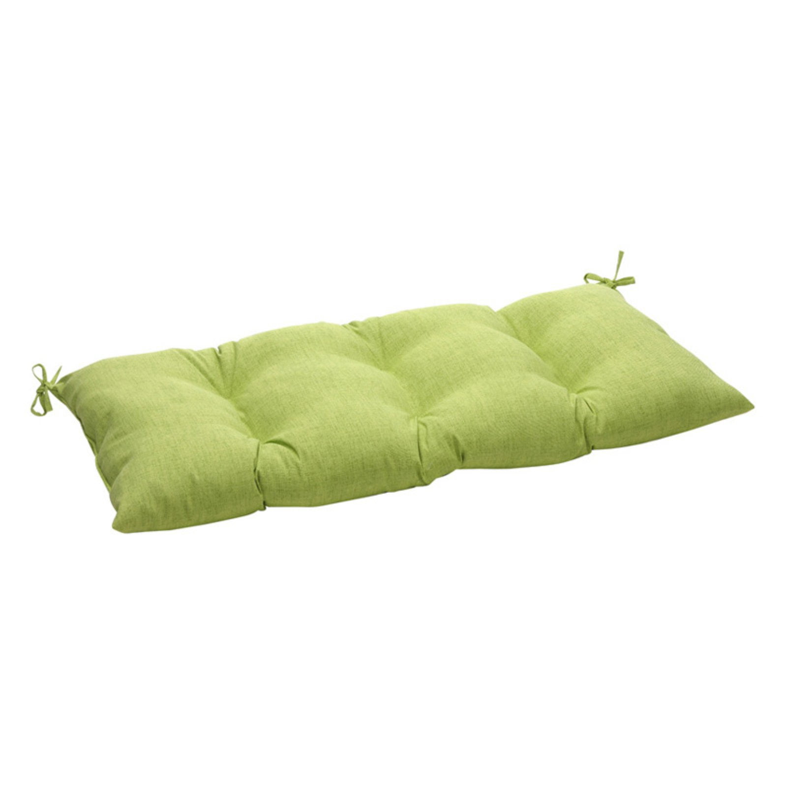 Outdoor/ Indoor Baja Lime Green Wrought Iron Loveseat Cushion