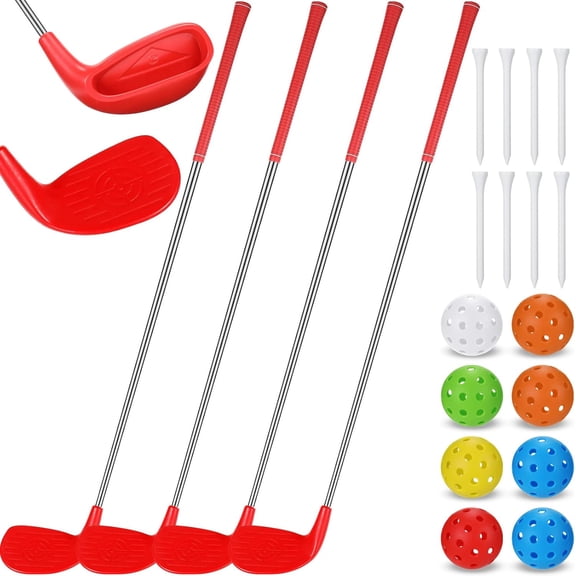 2 Pack 36 Inch Backyard Golf Club Set with Oversize Heads for Indoor Outdoor Practice