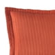 thumbnail image 2 of "Juego de colchas de tela King de 3 piezas con canales verticales cosidos, naranja" Benzara Inc BM231418, 2 of 2