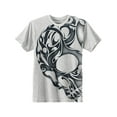 thumbnail image 3 of Hanes Mens Graphic Tee, 3XL, Skull Tatt/Light Steel, 3 of 5