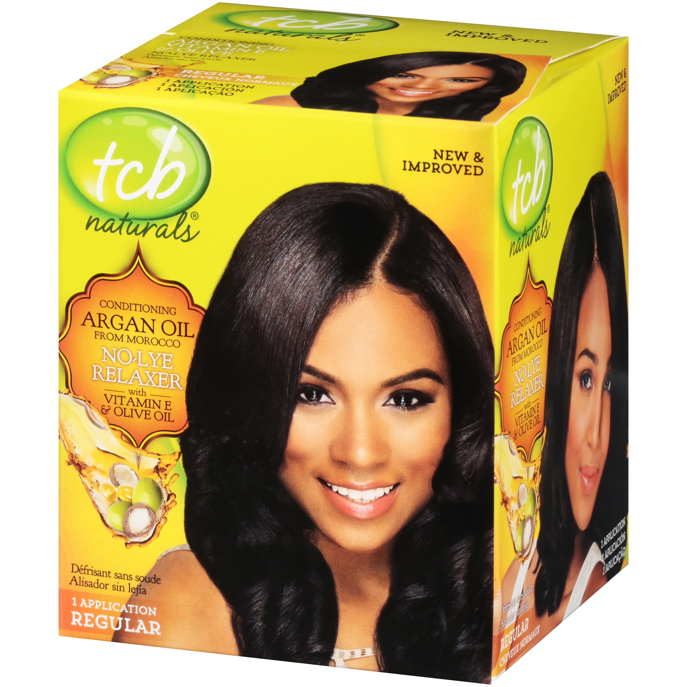 Tcb Naturals Regular Conditioning No Lye Hair Relaxer Box