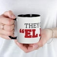 thumbnail image 5 of CafePress - They Call Me El Jefe Mugs - 11 oz Ceramic Mug - Novelty Coffee Tea Cup, 5 of 6