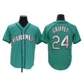 thumbnail image 1 of Baseball Uniform, Mariners Mariners 24# GRIFFEY 44#, Seattle Mariners Mariners Uniform-Youyoupin, 1 of 3