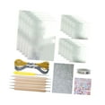 thumbnail image 2 of Kit de láminas de aluminio para manualidades, papel de aluminio para repujado, multiusos, resistente, para manualidades, repujado y metal, 0,07 mm de Argén, 2 of 7