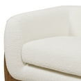 thumbnail image 5 of Alpine 43.5" Sherpa Arm Chair Ivory White Boucle, 5 of 9